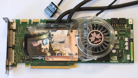 Card Asus EN8800GTX Aquatank - 2