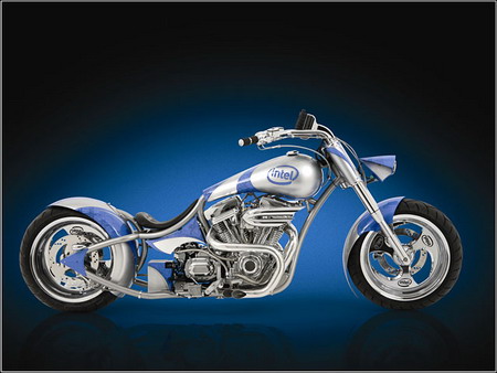 Intel Motorcycle Orange Quadcore