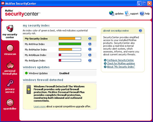McAfee VirusScan 10