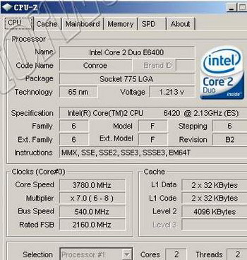 core 2 Duo e6420 overclocking