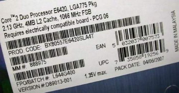 core 2 Duo e6420 box