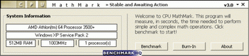 CPU mathMARK