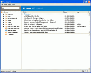 Feedreader v.3.14