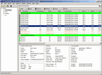 Advanced HostMonitor v.7.22c