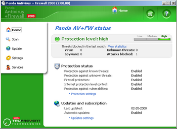 Panda Antivirus 2008
