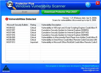 Windows Vulnerability Scanner v.1.32